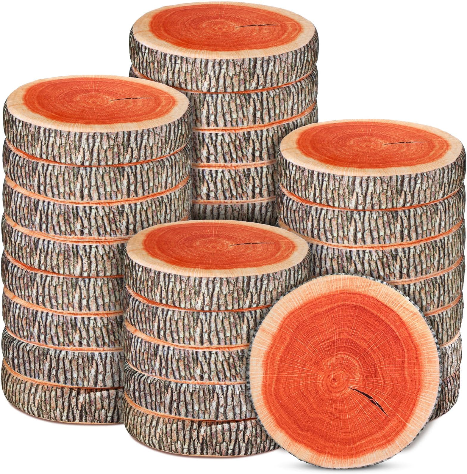 Suzile 8 Pcs Wood Slice Kids Floor Cushions For Seychelles - View #4