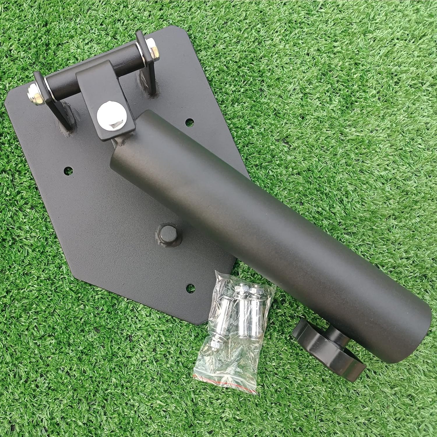 MARSAFIT Landmine Base Portable Barbell, Deluxe T bar Row Attachment, landmine attachment for barbell fits 1 Inch Standard and 2 Inch Bars