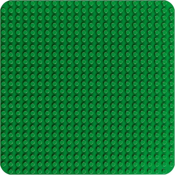 LEGO DUPLO Classic Green Production Plate 10460-18 Months and Above Exhibition Ground Promoting Creative Games for Children (1 Piece)