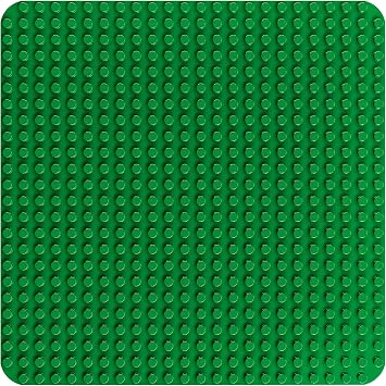 LEGO DUPLO Classic Green Production Plate 10460-18 Months and Above Exhibition Ground Promoting Creative Games for Children (1 Piece)