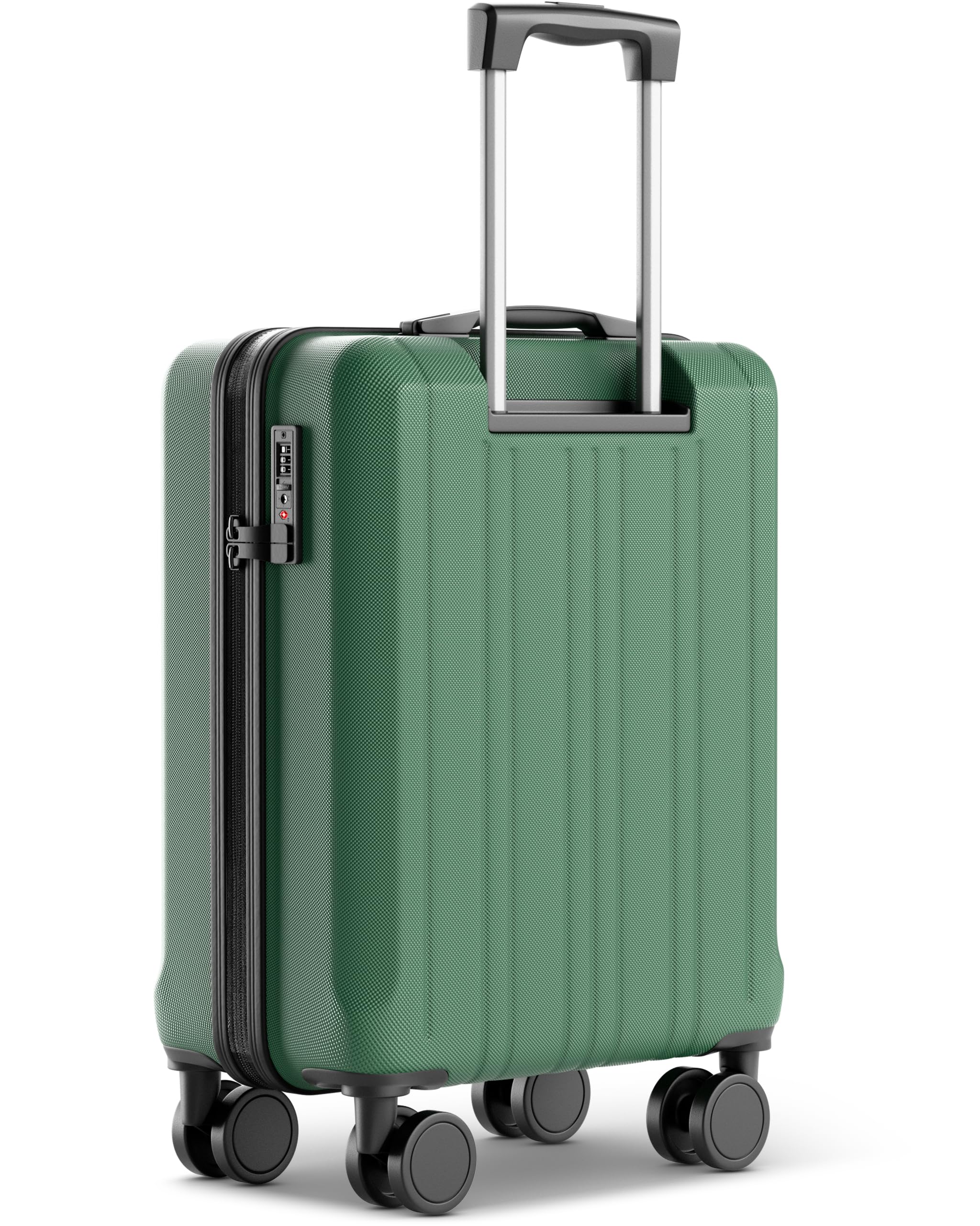 Valise Cabine 55x40x20cm - adaptée pour Ryanair, Lufthansa, Eurowings et Autres. Valise Cabine 36L avec roulettes Souples et Serrure TSA Pratique, Valise de Voyage, Bagage