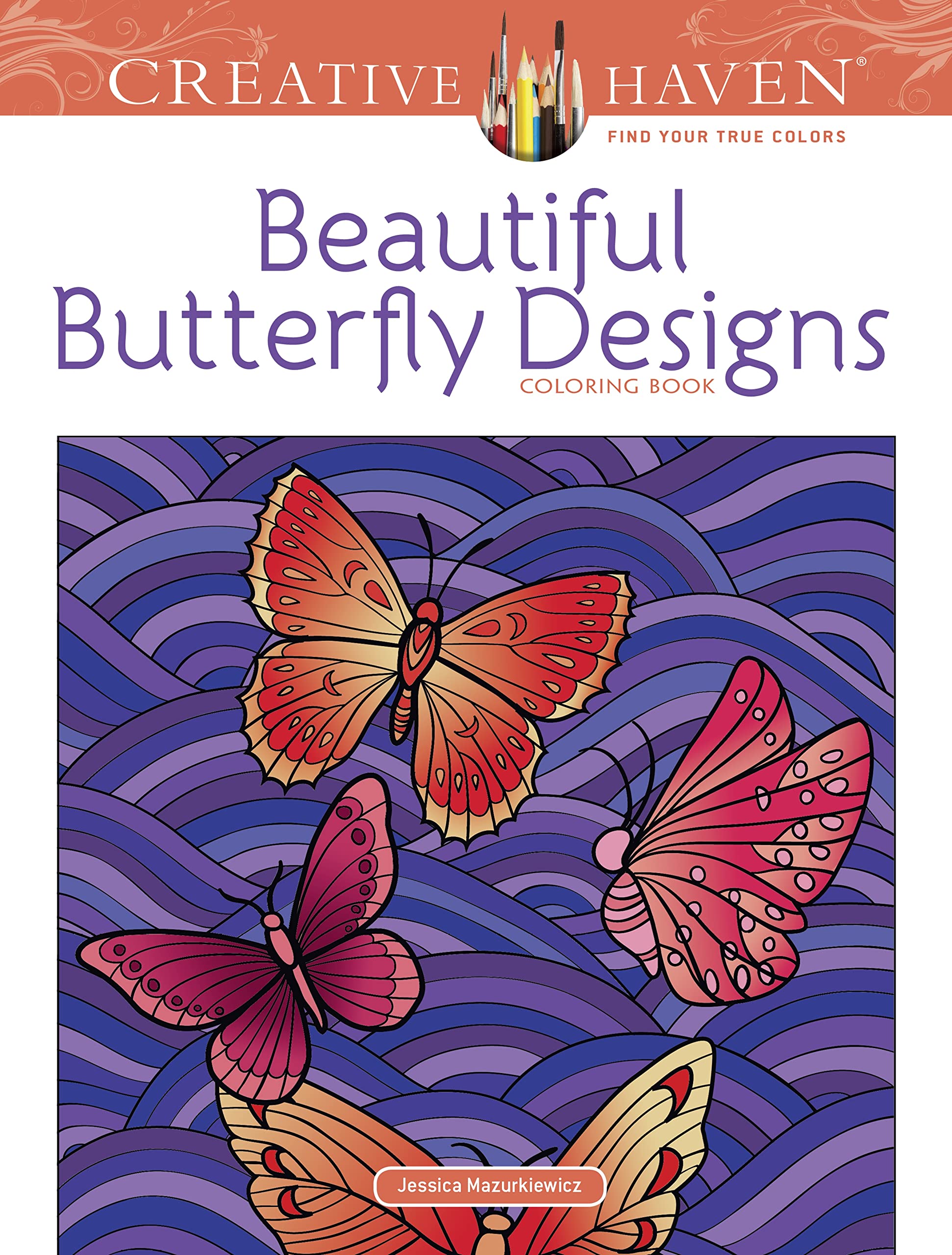 Dover Creative Haven Beautiful Butterfly Publications