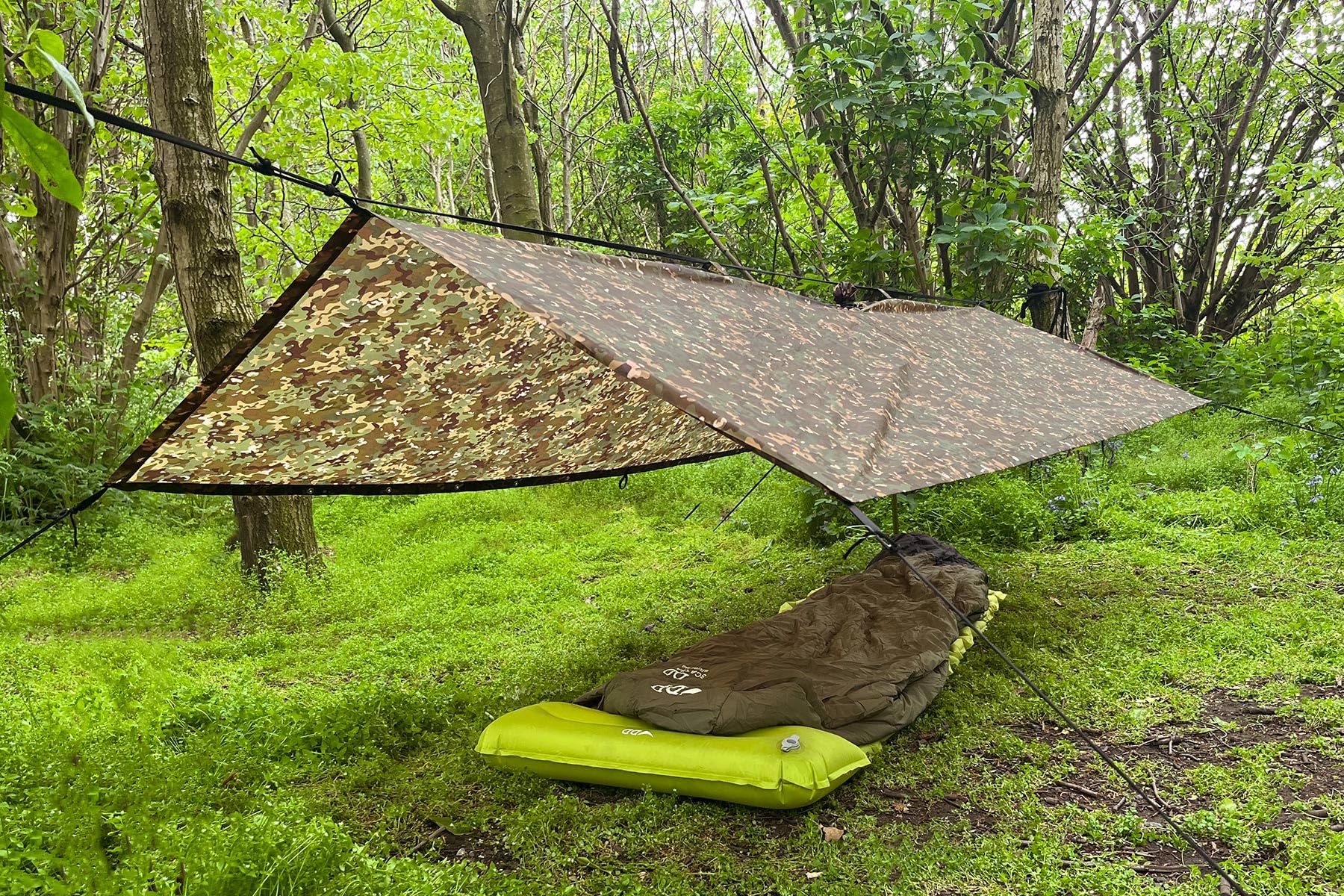 DD Poncho Tarp MC Mimetico