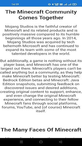 All About Minecraft Game