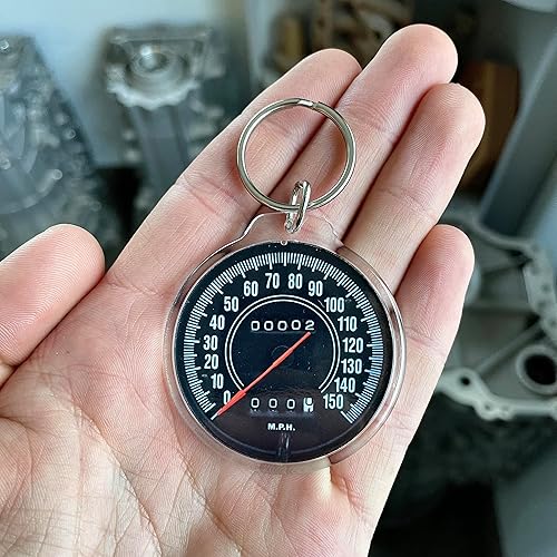 Miniatura 3 de Barracuda Speedometer Keychain 1972-74 Challenger or Cuda, Dodge Accecories, Dodge, Classic Car