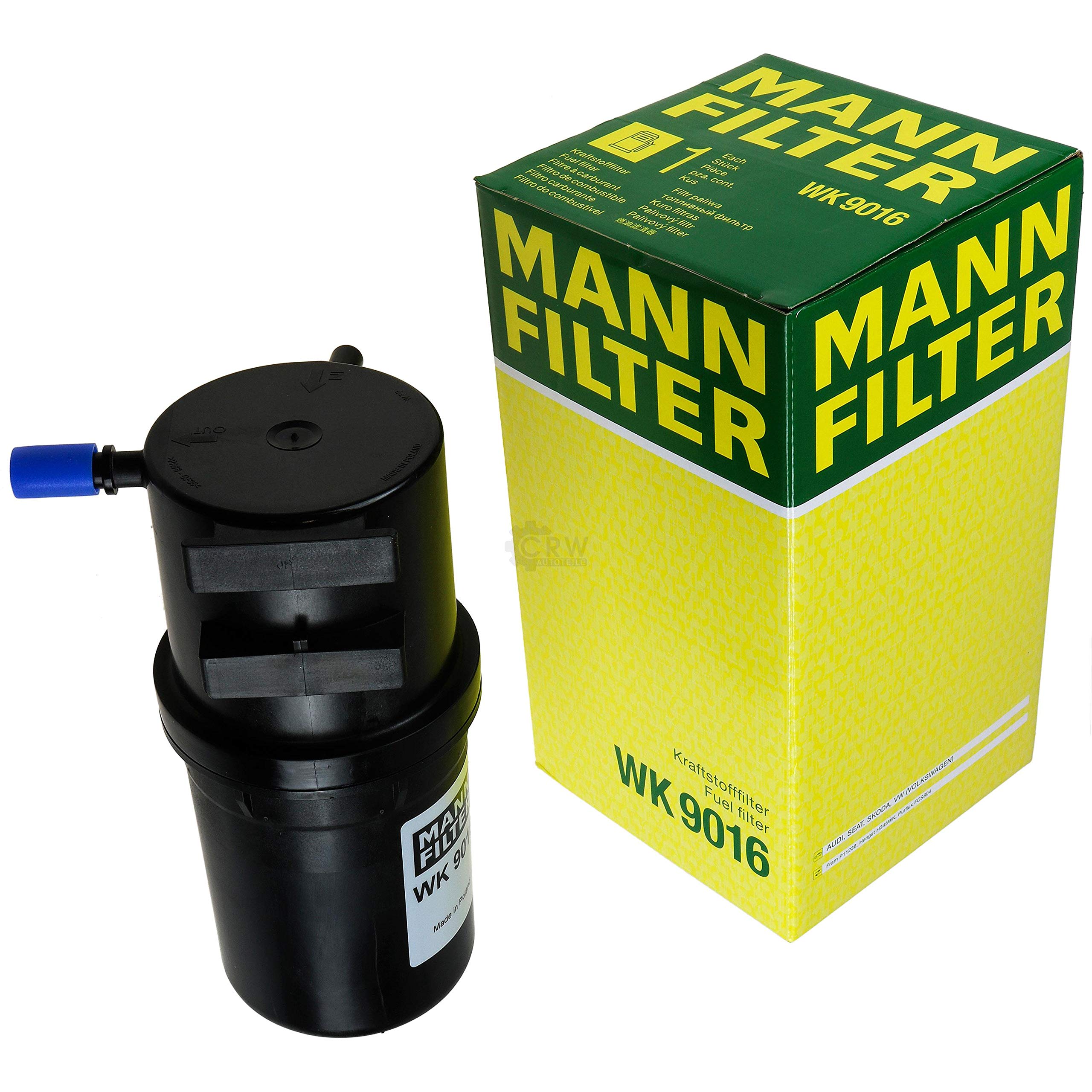 Paquete de inspección Kit de mantenimiento de filtros con filtro de aceite HU 7008 z, filtro de aire C 32 013, filtro de combustible WK 9016, filtro de habitáculo CUK 2842, tornillo de