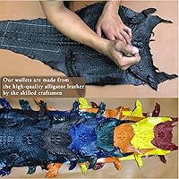 Amazon | [Genuine Crocodile leather] ダークブラウン