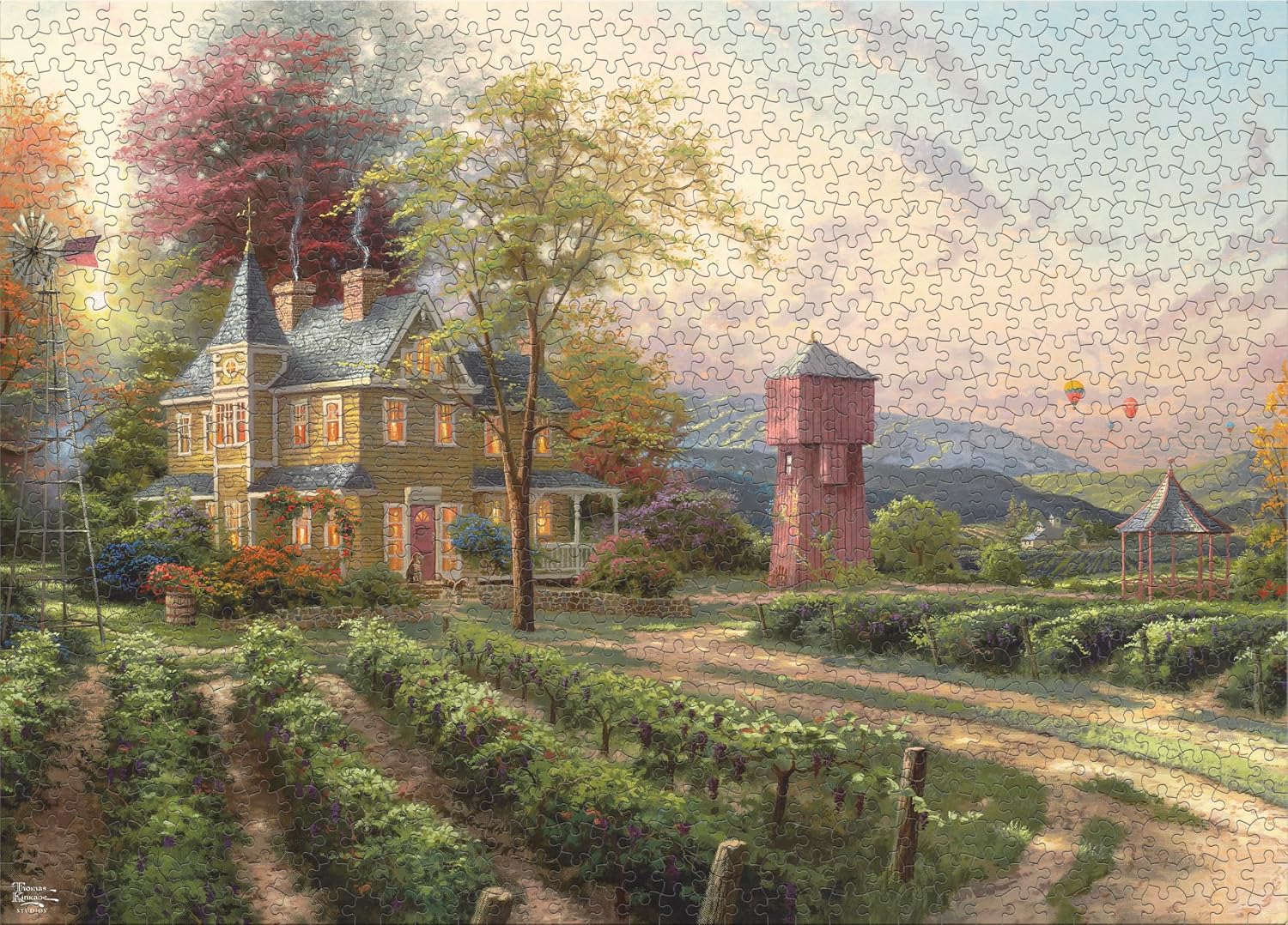 Ceaco - Thomas Kinkade - Abundant Harvest - 1000 Piece Jigsaw Puzzle