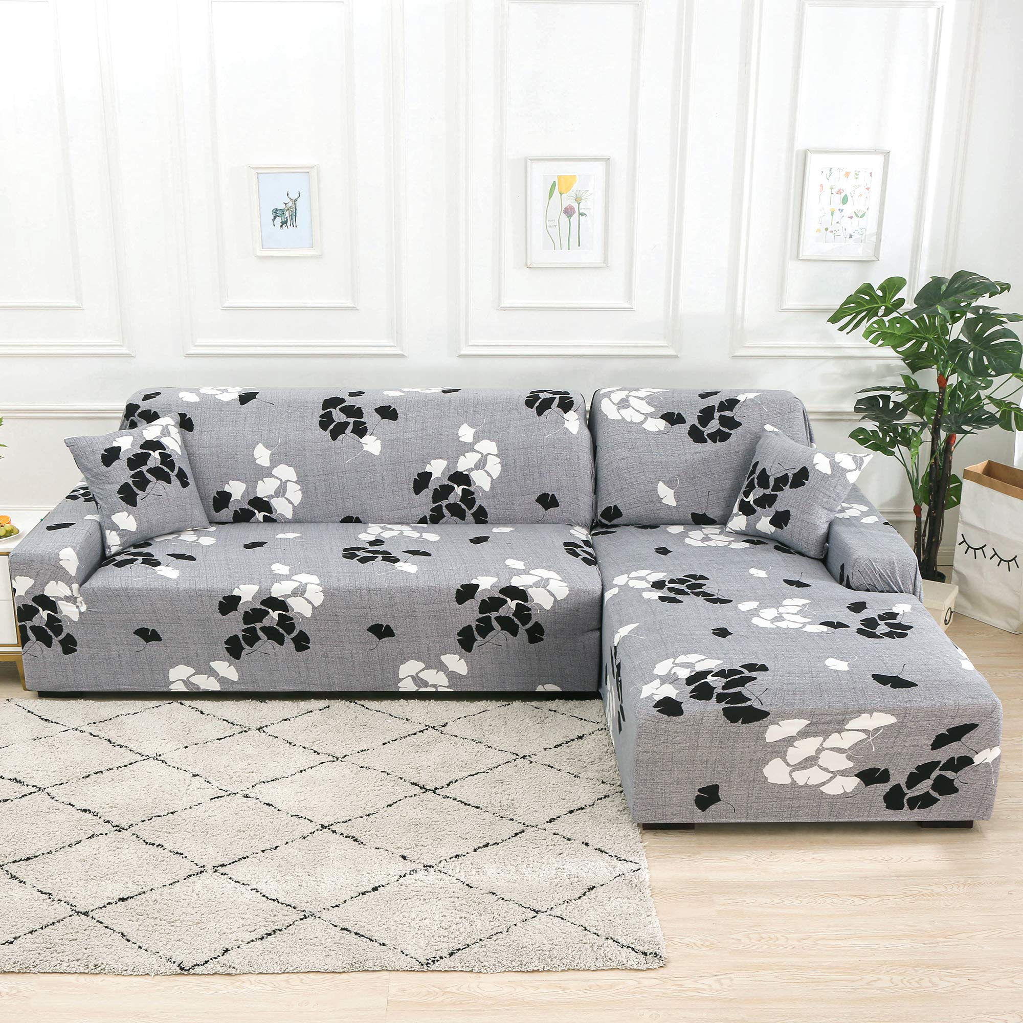 ARNTY Bankhoes Sofahoezen, Stretch Stof Protector Voor 1/2/3/4 Zits Woonkamer (1-Zits Hoes: 90-140cm, Kleurrijk-Vierkant ARNTY Bankhoes Sofahoezen, Stretch Stof Protector Voor 1/2/3/4 Zits Woonkamer (1-Zits Hoes: 90-140cm, Kleurrijk-Vierkant