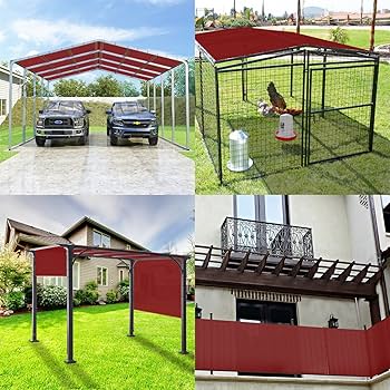 Amazon.com : Windscreen4less 4' x 6' Waterproof Sun Shade