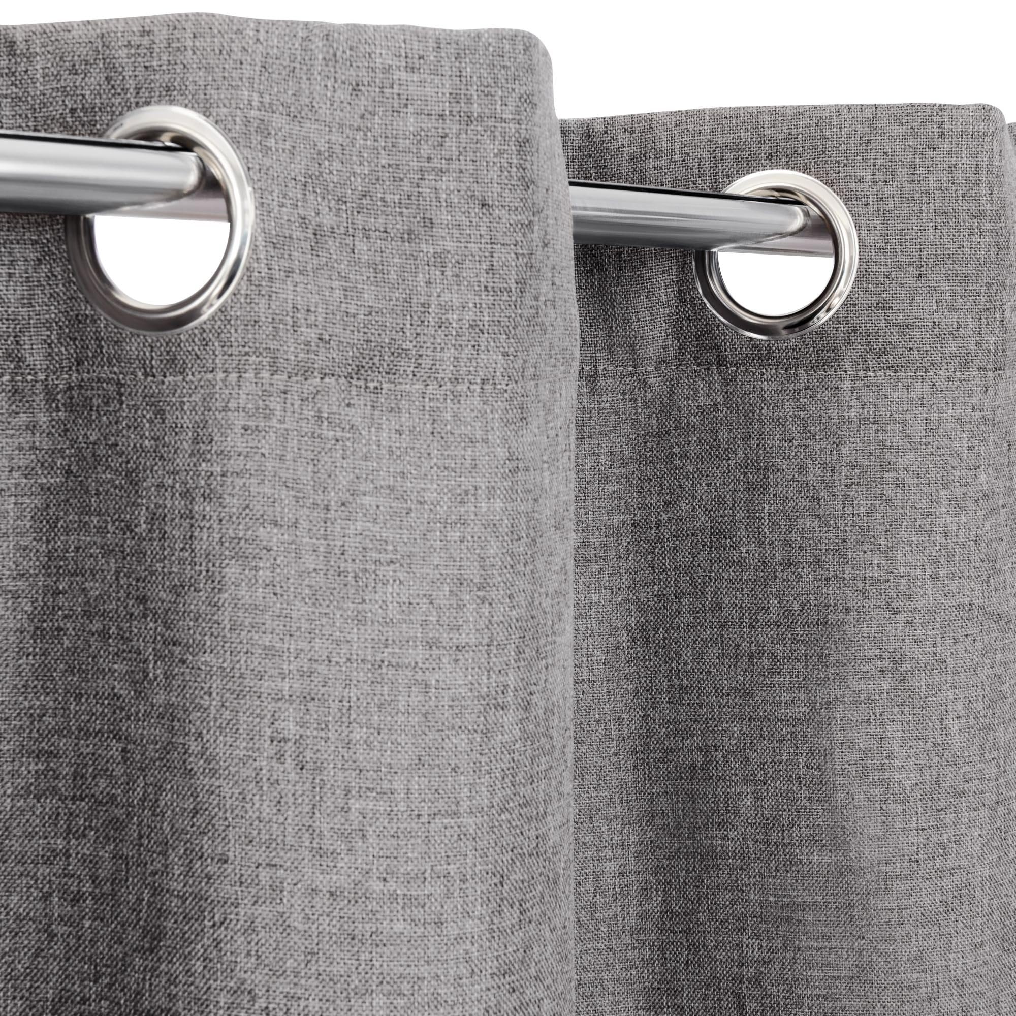 Sehlbach Fertiggardine Mit Ösen - Blickdicht & Energiesparend, 140x245cm