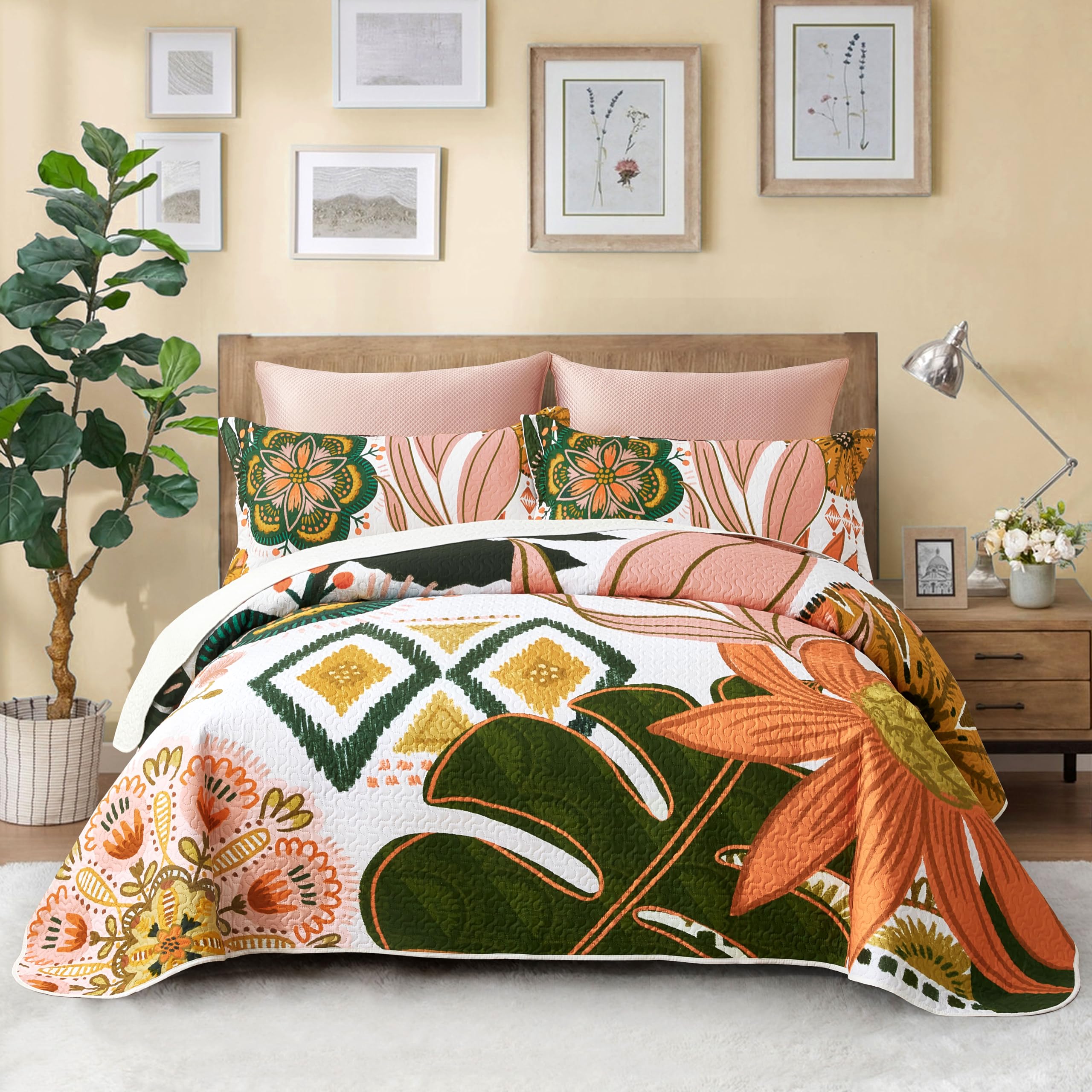 Set copripiumino bohémien in microfibra - Biancheria da letto