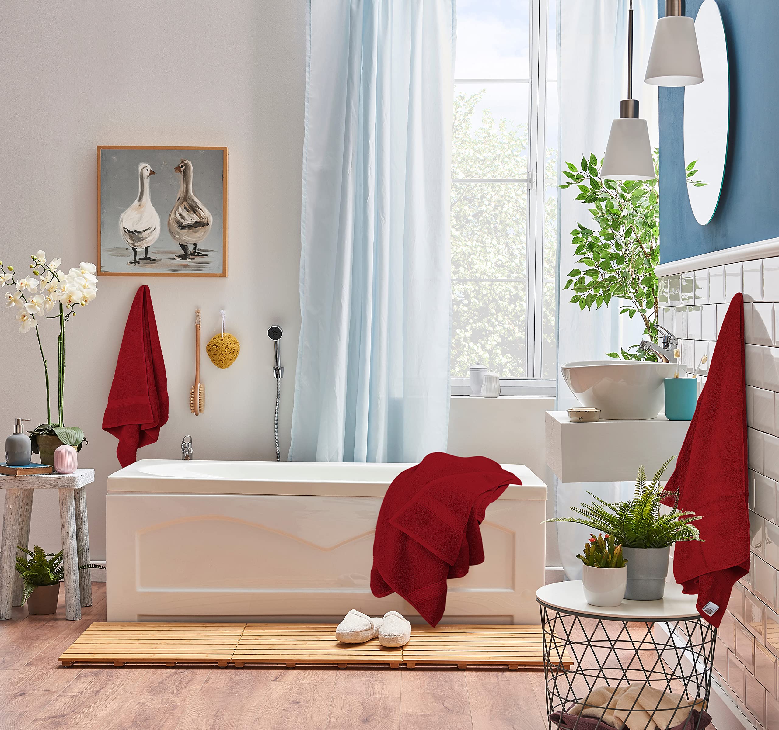 Utopia Towels 8-teiliges Premium-Handtuch-Set – Bild 5