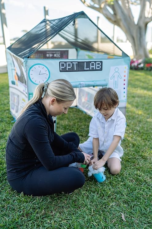 Pacific Play Tents 20461 Science Center Play House Tent 48 x 38 x 48