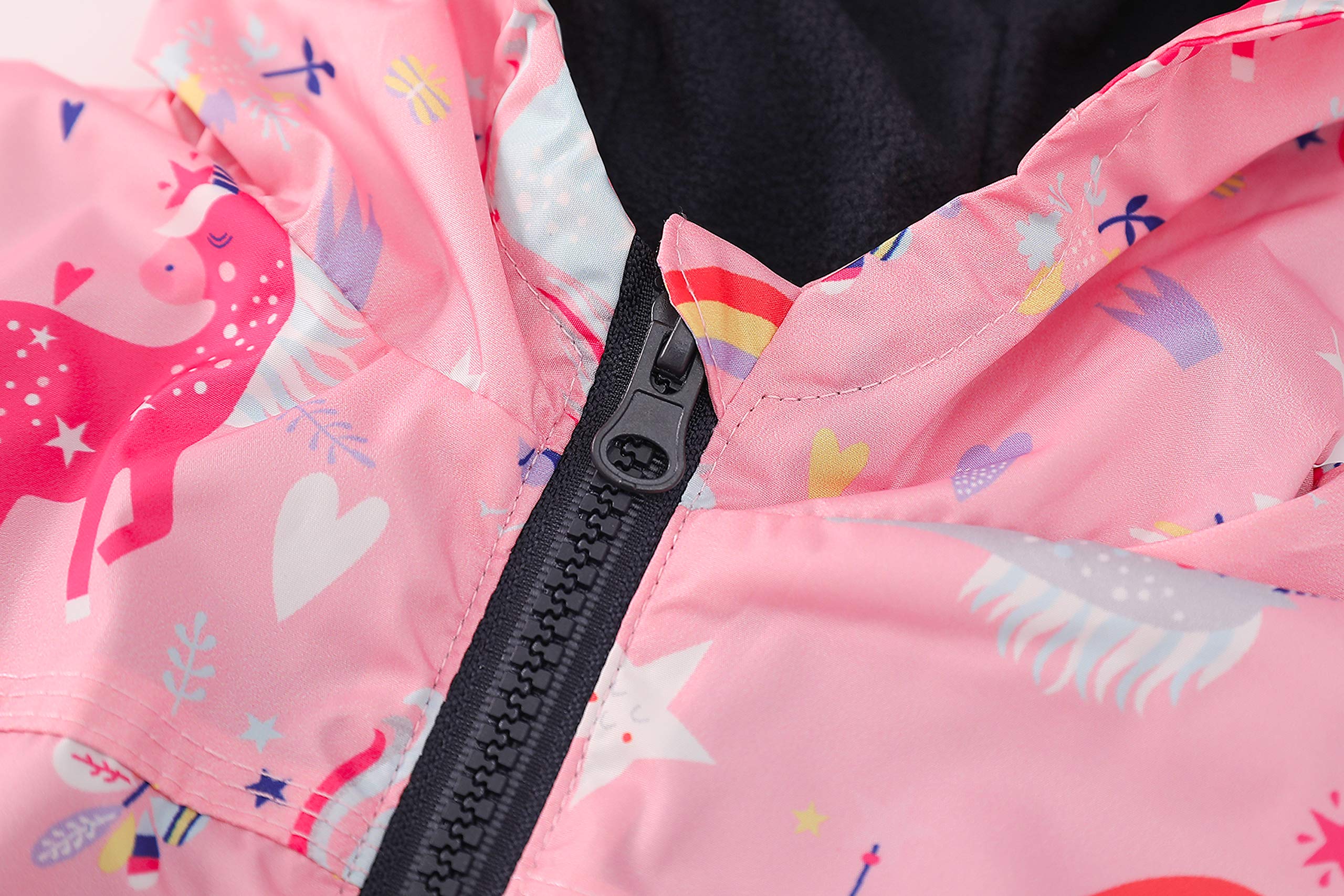 LZH Ragazzi Ragazze Impermeabile, Giacca Impermeabile con Cappuccio Cappotto Pantaloni Completi 2 PZ