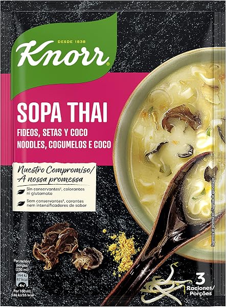 Knorr Sopa Deshidratada Thai 69g - 1