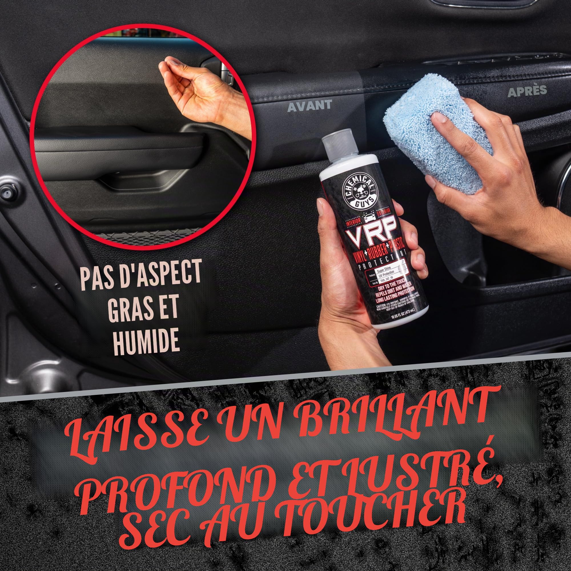 Chemical Guys V.R.P. Vinyl, Rubber, Plastic Shine & Protectant (473ml)