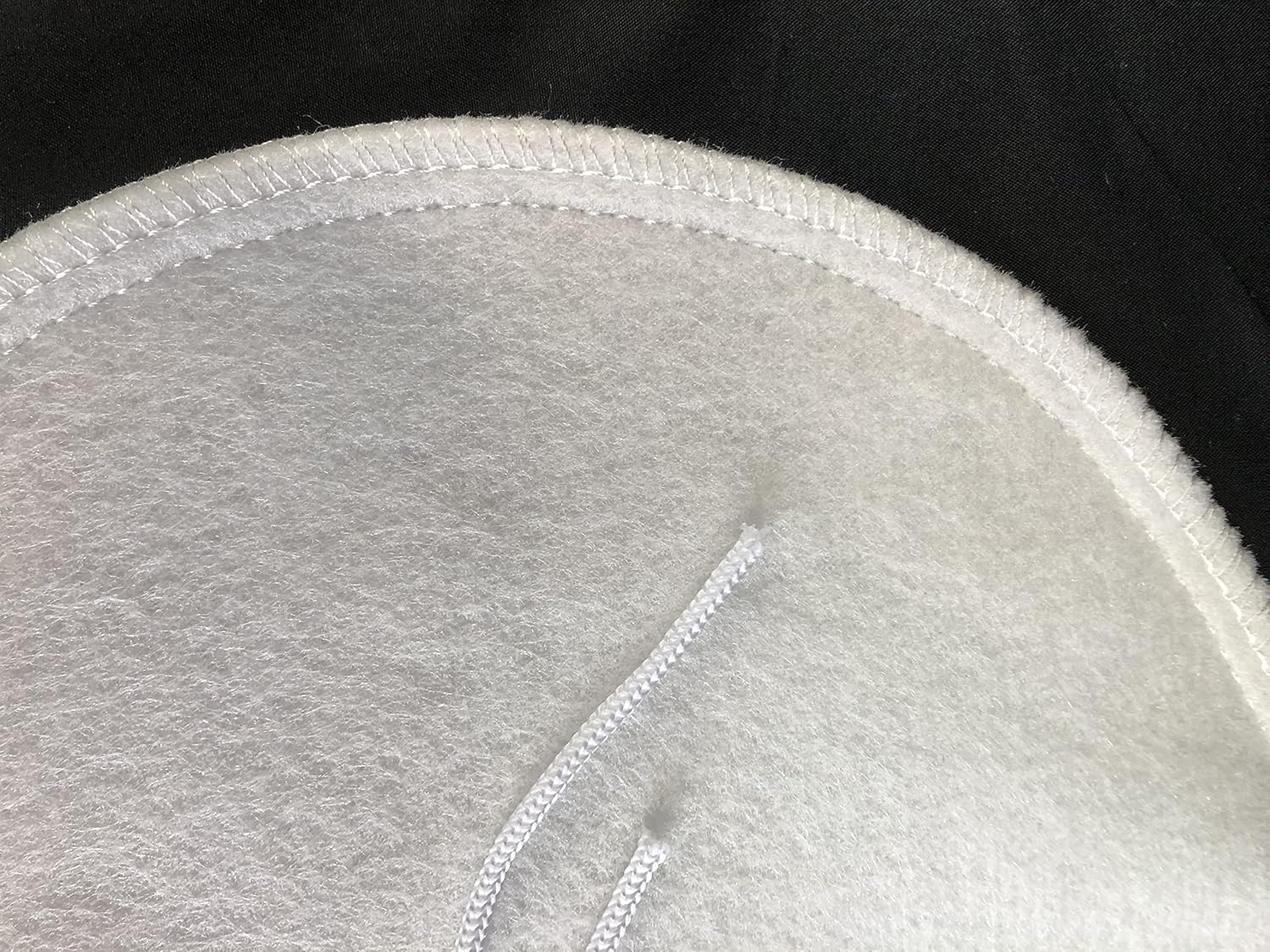 Wave Point 8 Pack - XL Drawstring Filter Socks 200 Micron - 7 Inch Wide Opening x 16 inches Long - Aquarium Felt Filter Bags