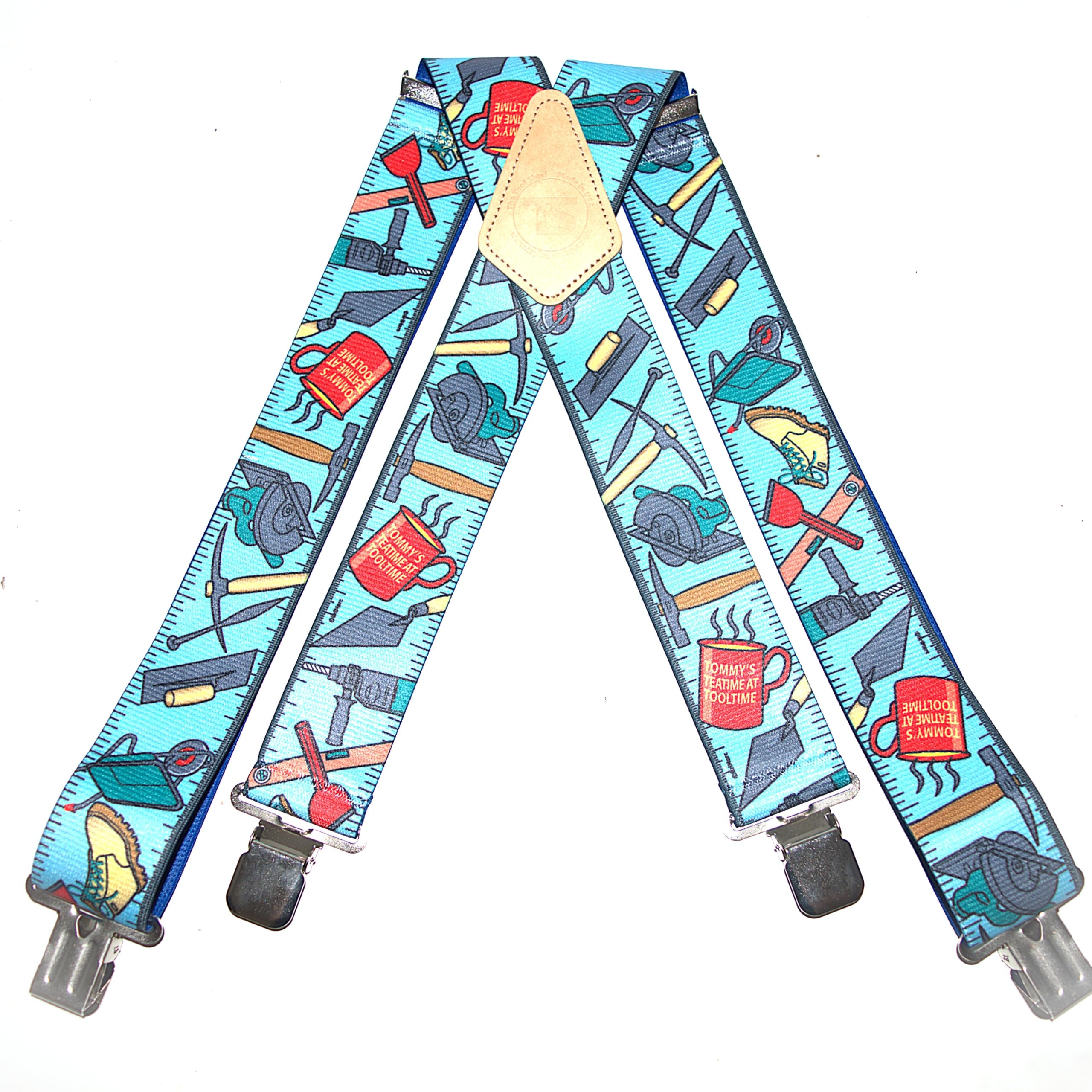 Tirantes resistentes TS Tommy Tradesman de 5 cm para evitar que los pantalones caigan 4