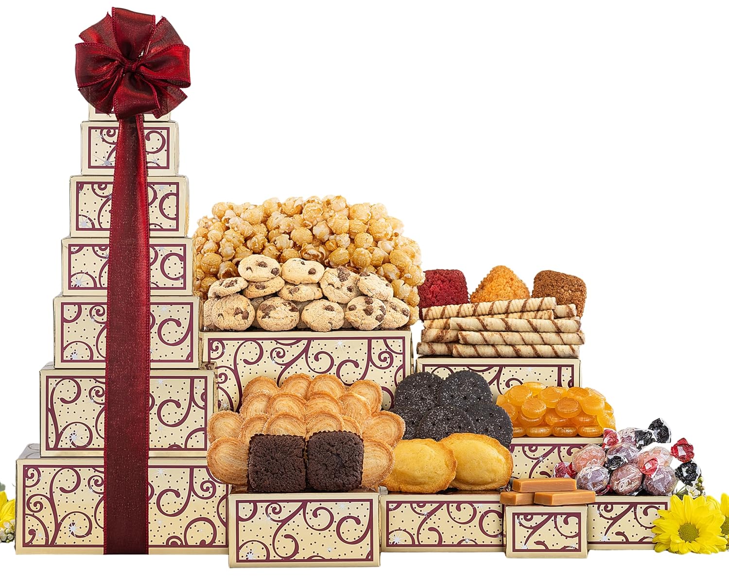Tower of Sweets Gift Tower by Wine Country Gift Baskets
