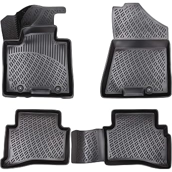 Elmasline 3D Rubber Mat Set for Kia Sportage 4 IV 2015-2021 Extra High 5 cm Edge