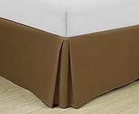 Vista 21 de Cathay Home Falda de cama plisada de microfibra de doble cepillado de fácil ajuste, ultra suave, resistente a la decoloración y a las arrugas