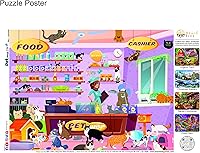 Vista 6 de Brain Tree - Rompecabezas de 500 piezas para adultos los mejores rompecabezas con bandejas de clasificación de rompecabezas