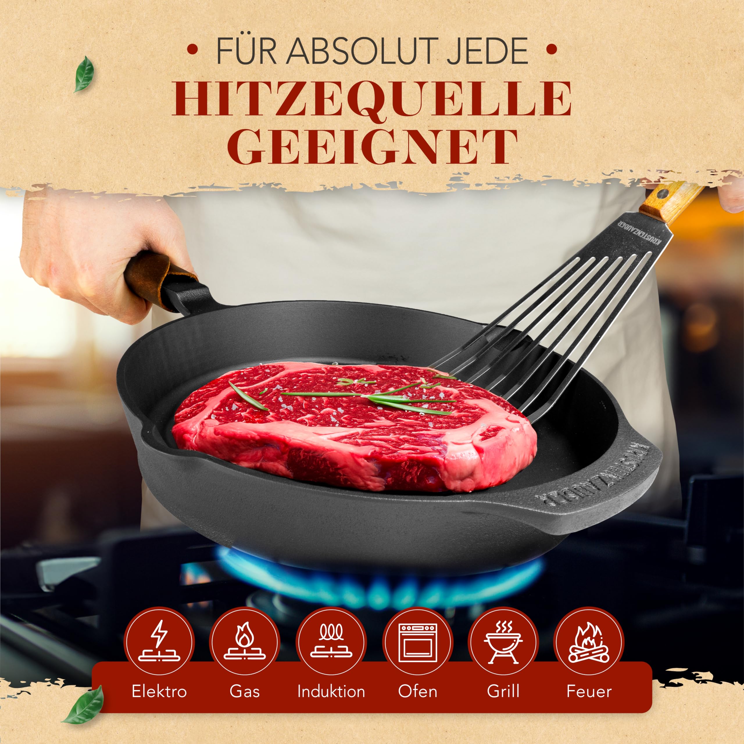 Sartenes De Hierro Fundido Para Induccion