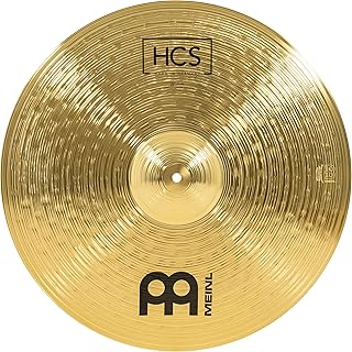 Meinl 20" Ride Cymbal - HCS Traditional Finish Brass for Drum Set, Made in Germany, 2-YEAR WARRANTY (HCS20R)