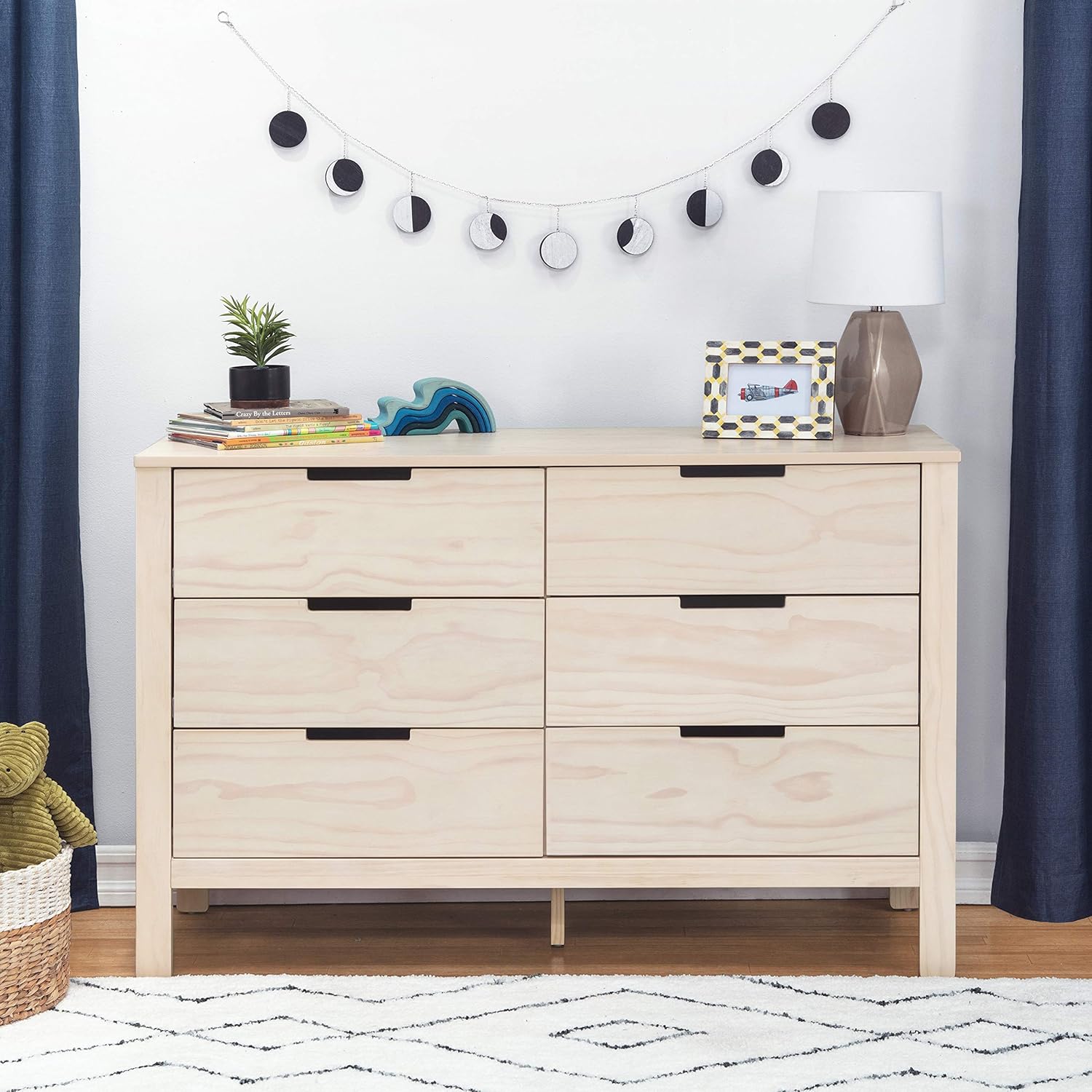 Carter's by DaVinci Colby 6-Drawer Dresser in Washed Natural : Everything Else