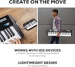 Alesis V61 MKII – USB MIDI Keyboard Controller with 61 Velocity Sensitive Keys, 8 Full Level Pads, Arpeggiator, Pitch/Mod Wheel, Note Repeat and Software Suite