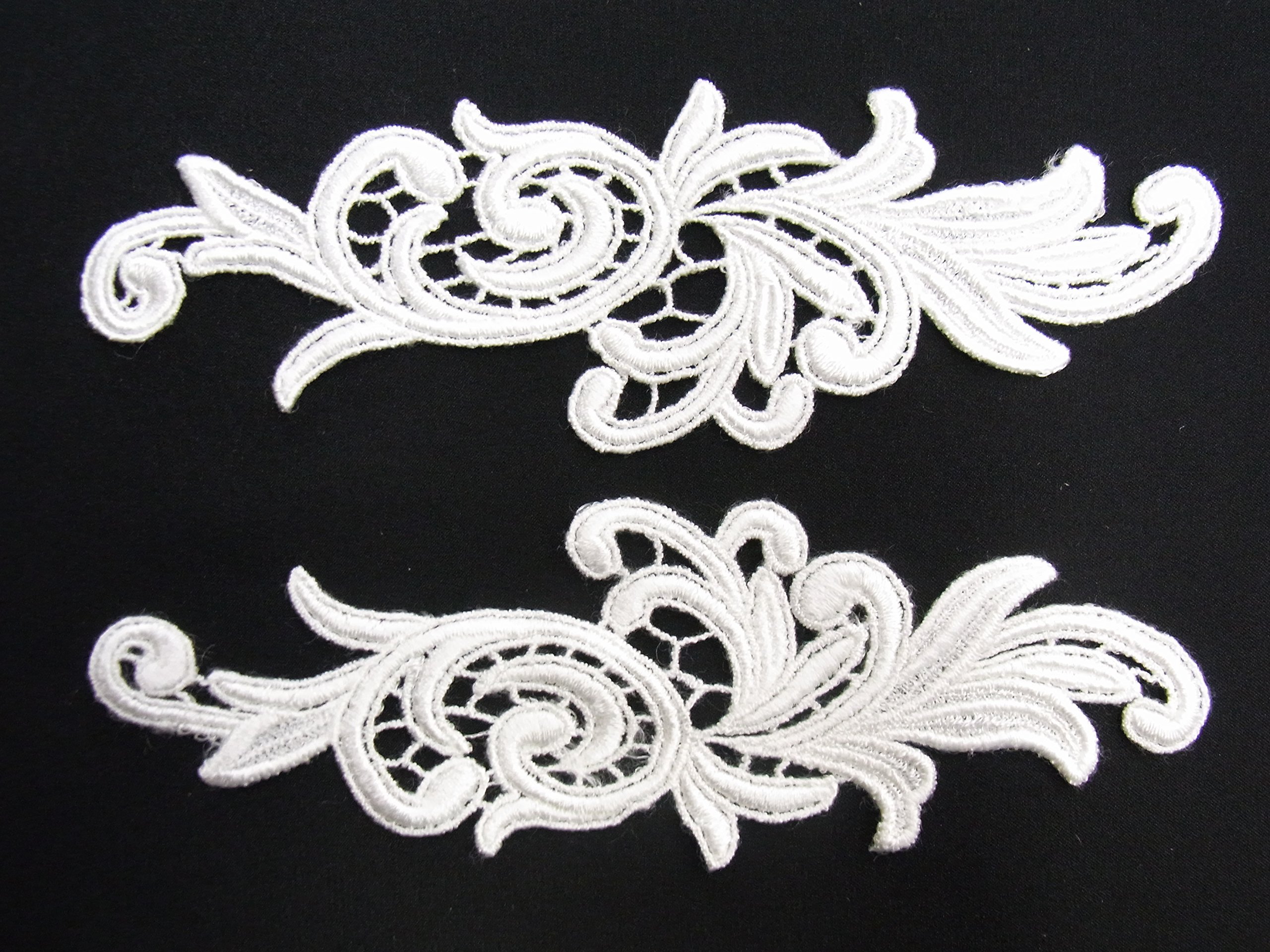 Amazon.co.jp: ケミカルモチーフ レースモチーフ モチーフ 白（MT-a045