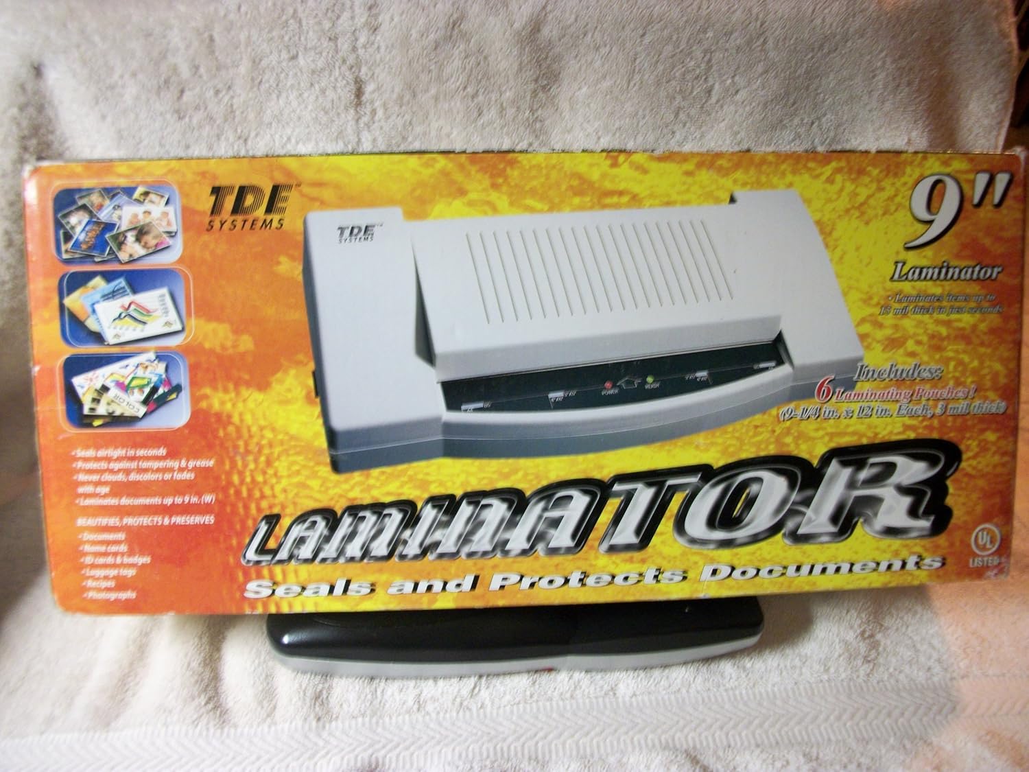 TDE Systems 9" Laminator. Home & Kitchen