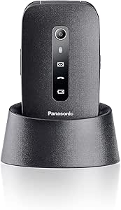 Panasonic KX-TU550EXB 4G Essentials Clashell Obile Phone For Elderly - View #7
