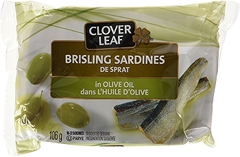 Clover Leaf Brisling Sardines in Olive Oil