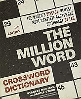 Algopix Similar Product 11 - The Million Word Crossword Dictionary
