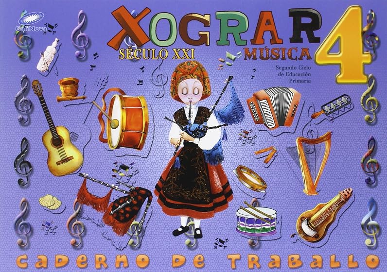 Século, Xograr, música, 4 Educación Primaria. Caderno de exercicios