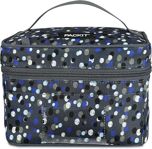 Miniatura 1 de PackIt Enfriador de leche materna y fórmula congelable, Scribble Dots