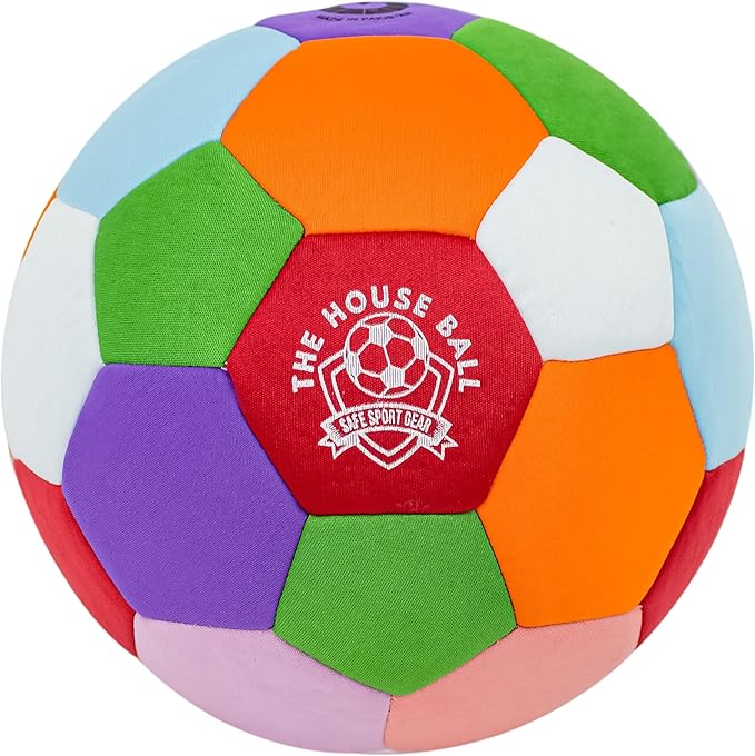 The House Ball Soft and Safe Indoor Soccer Ball for Kids Designed for