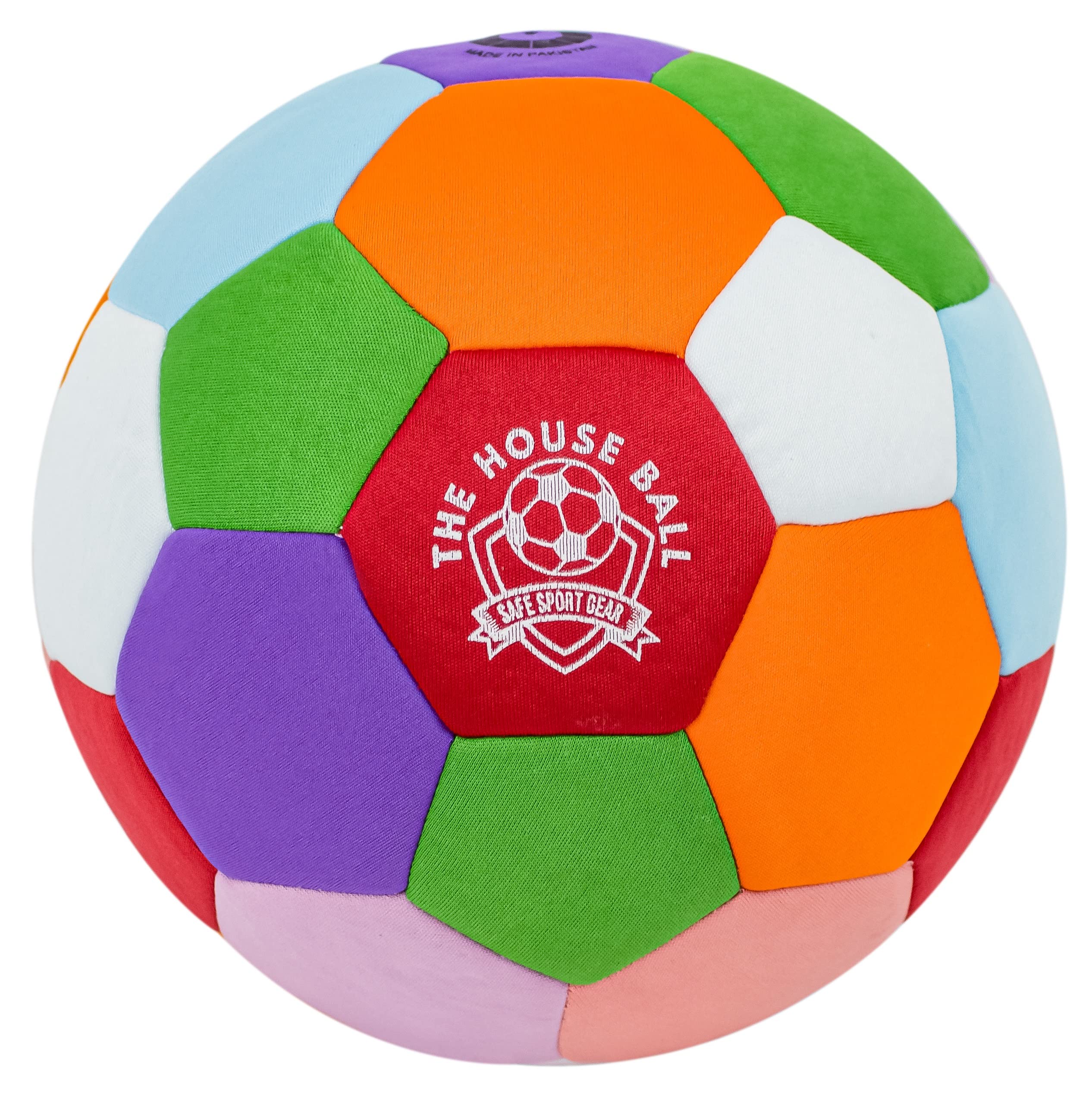 The House Ball - Soft and Safe Indoor Soccer Ball for Kids Designed for Inside Your Home - Fun and Addictive Realistic Feel - Size 4