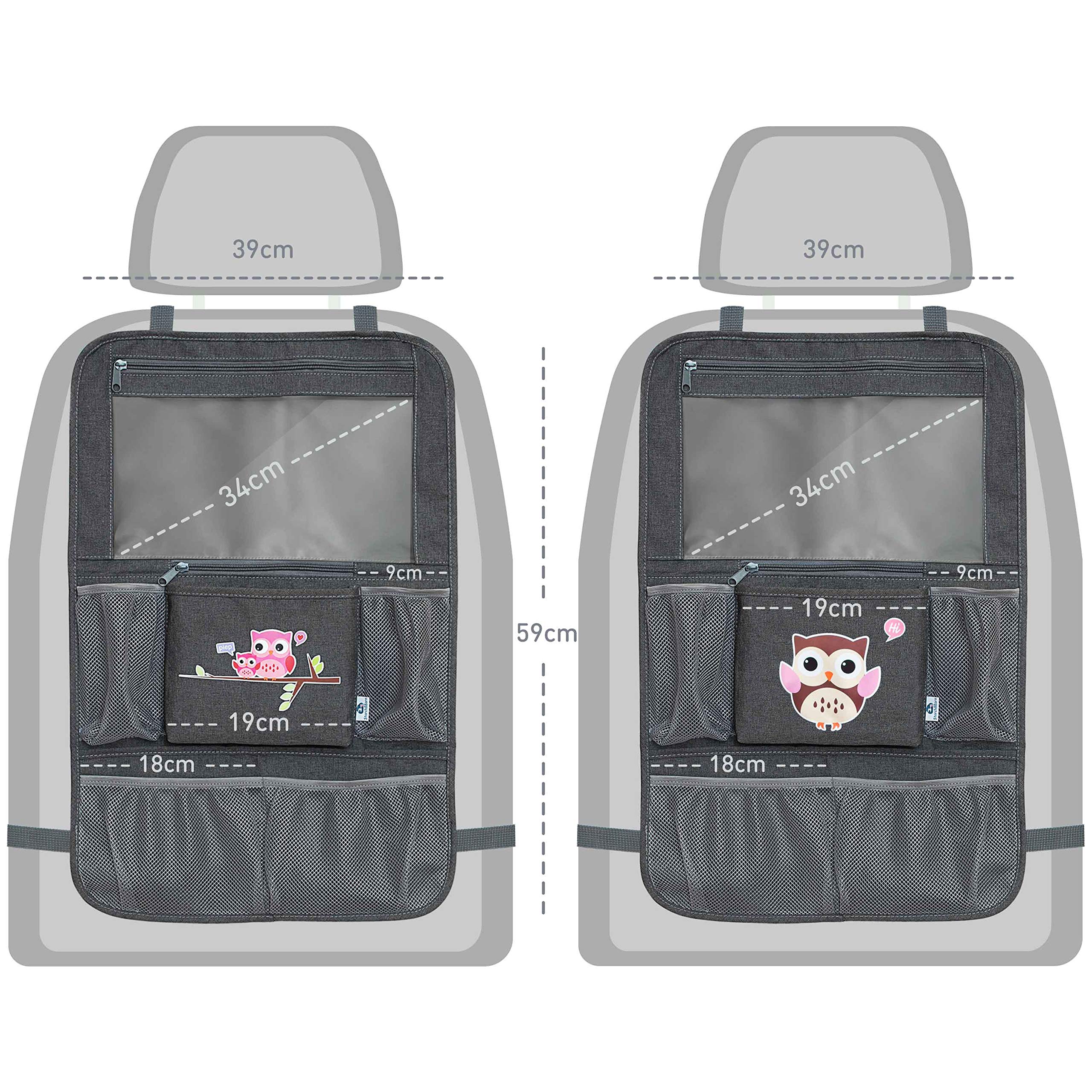 Walser Organiser Multibag, Back Seat Organiser Children, Backrest