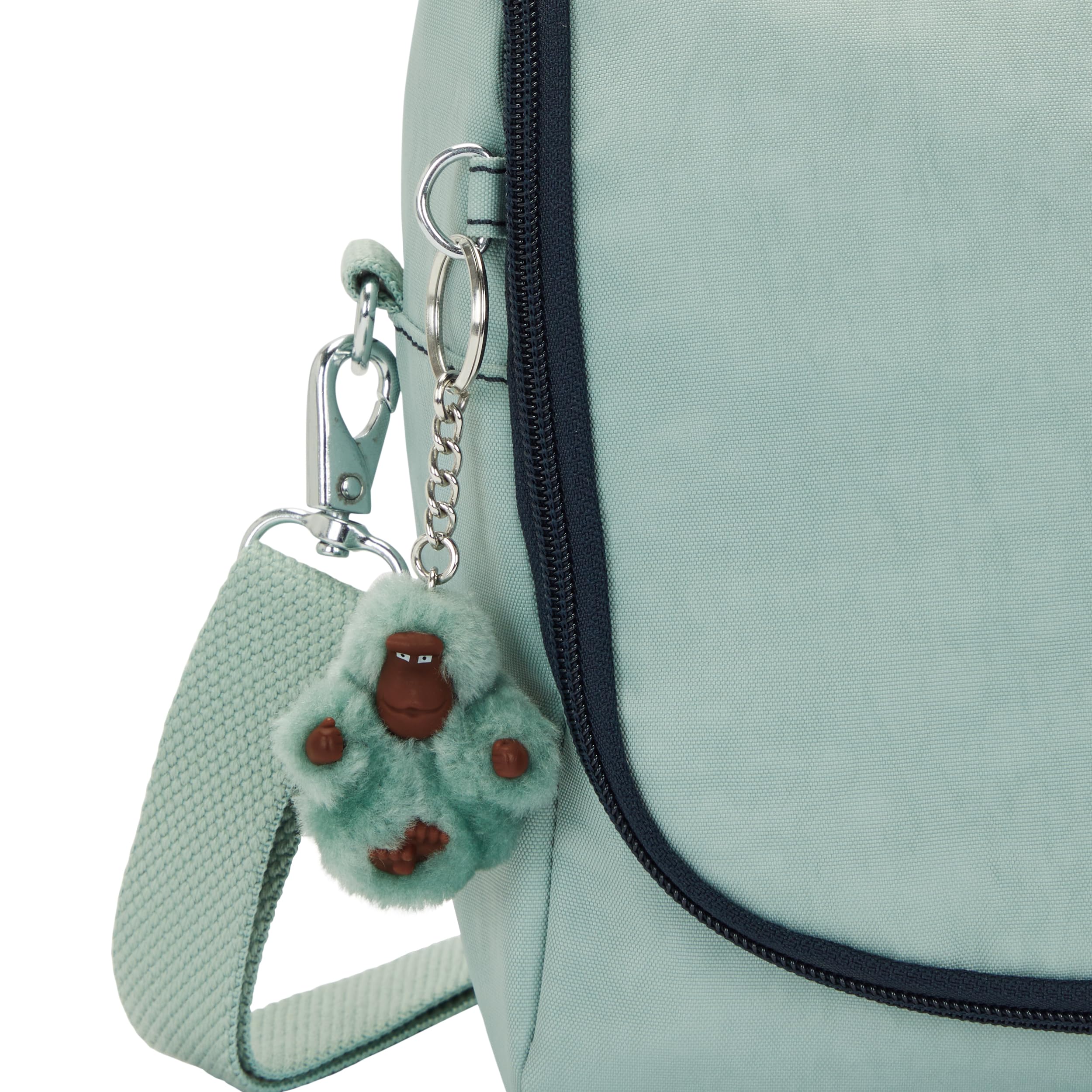Kipling New Kichirou, Bolsa Térmica Porta Alimentos 6 L de Capacidad, 23 cm, Sea Green Bl