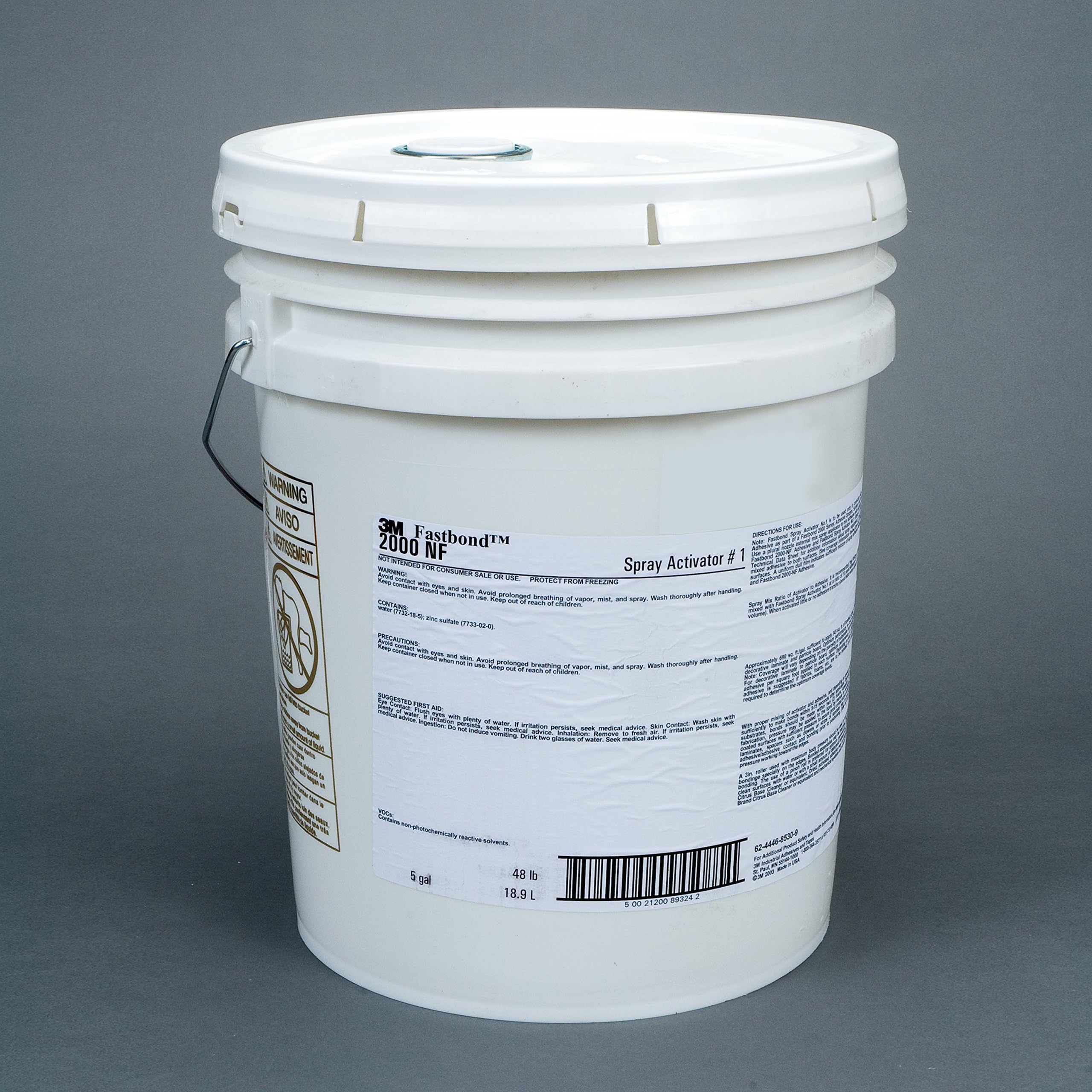 Fastbond Activator - Clear Liquid 30 gal Drum - for Use with 2000NF Adhesive, Contact Adhesive 30NF, Foam Adhesive 100NF - 39289 [Price is per Drum]