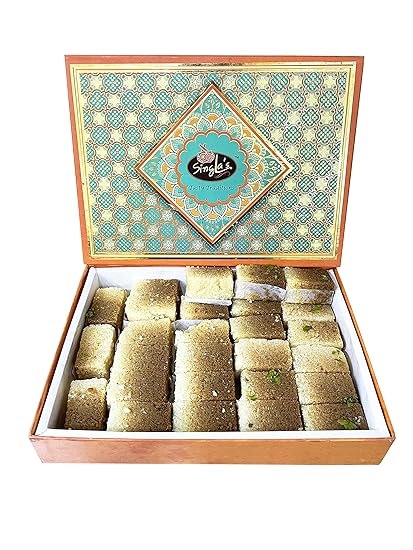 Singla Sweets Milk Cake 1 Kg New Box