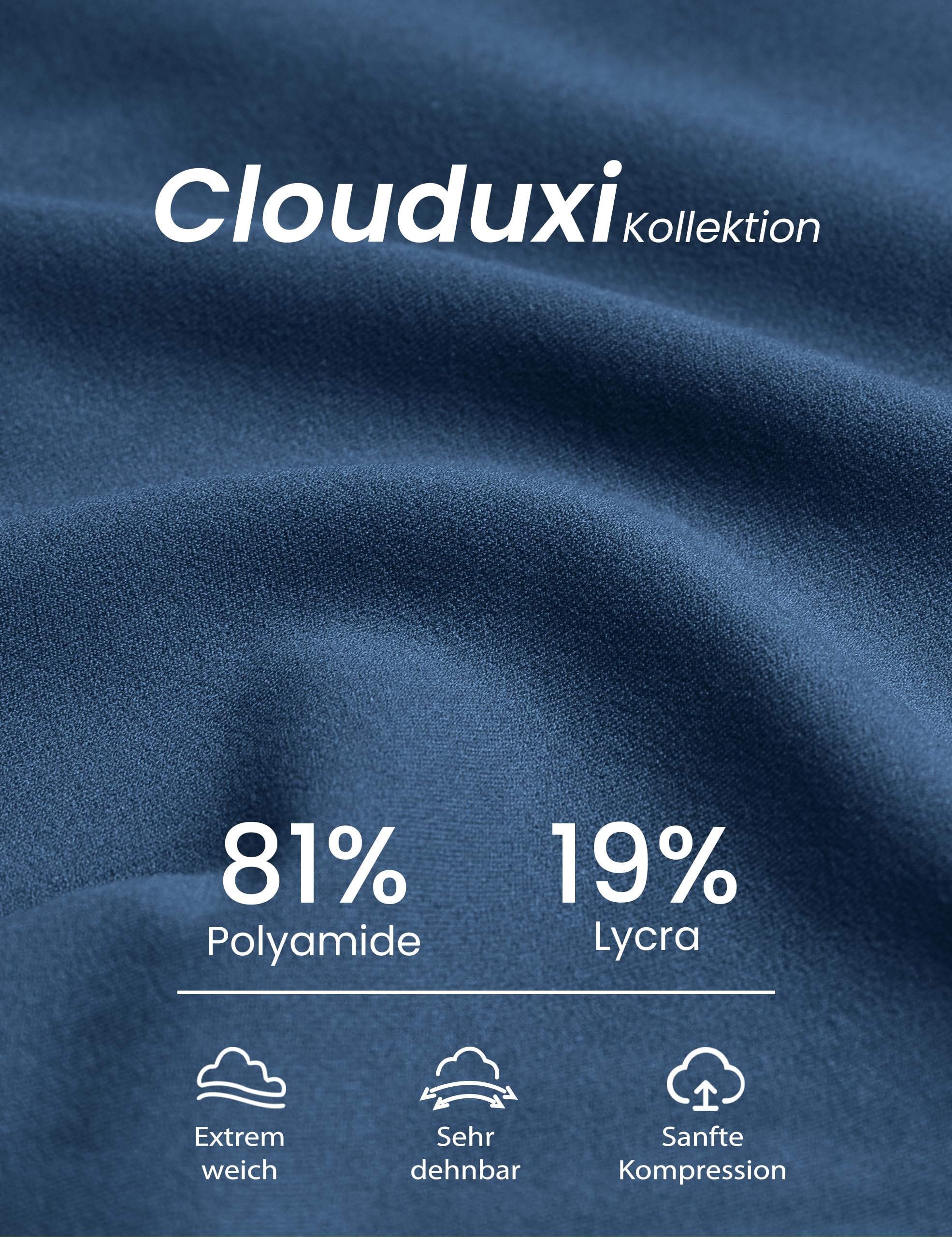 BAYDI Clouduxi Mallas deportivas de cintura alta para mujer, opacas, pantalones de yoga, pantalones largos, pantalones de yoga