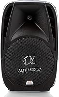 Vista 2 de Par de bocinas Alphasonik todo en uno de 8 pulgadas con potencia de 800W PRO DJ amplificados con Bluetooth