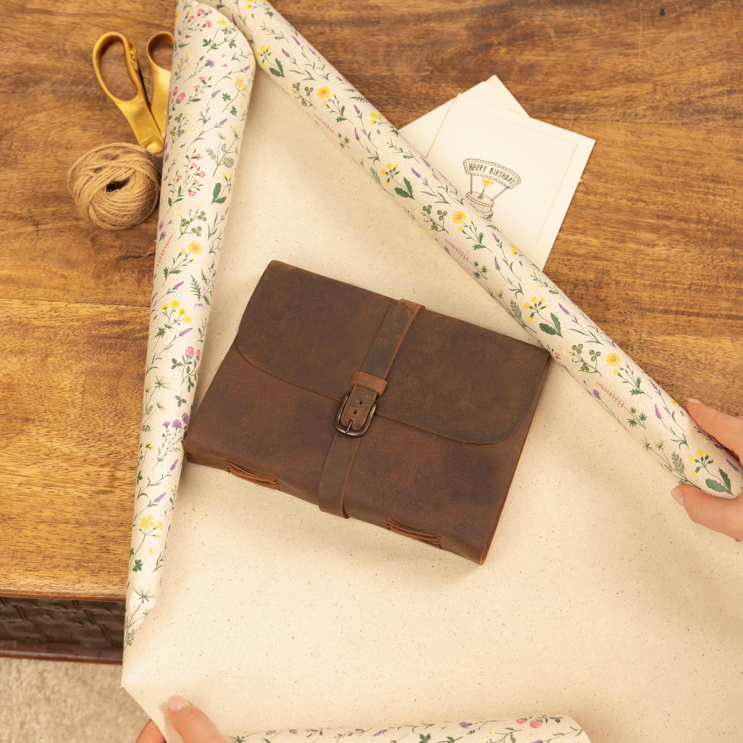 Gusti taccuino in pelle – Gea taccuino diario vintage marrone pelle