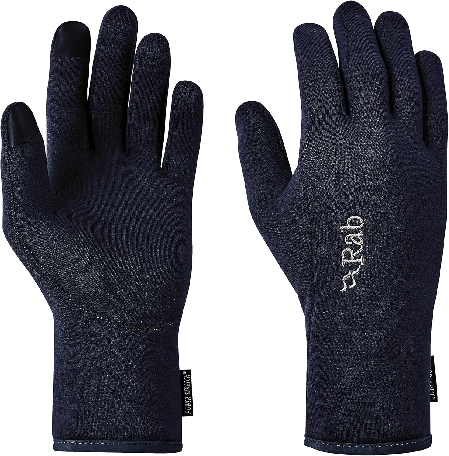 Rab Men's Power Stretch Contact Gloves Lightweight Liners for Hiking and Skiing