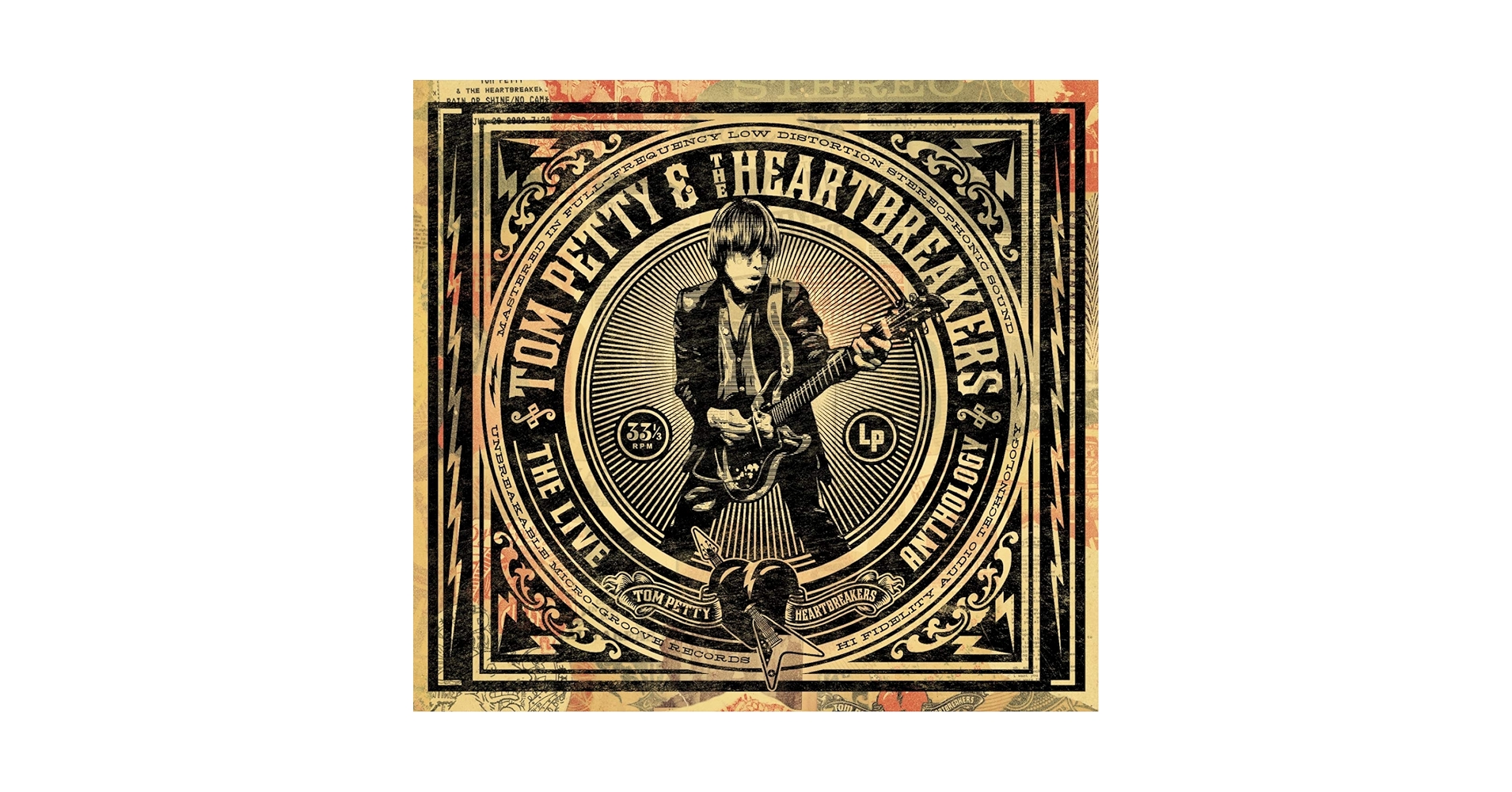【お値下げ】Tom Petty ライブbox LP,DVD,BD 新品 Tom Petty & The Heartbreakers The Live Anthology 7LP Set