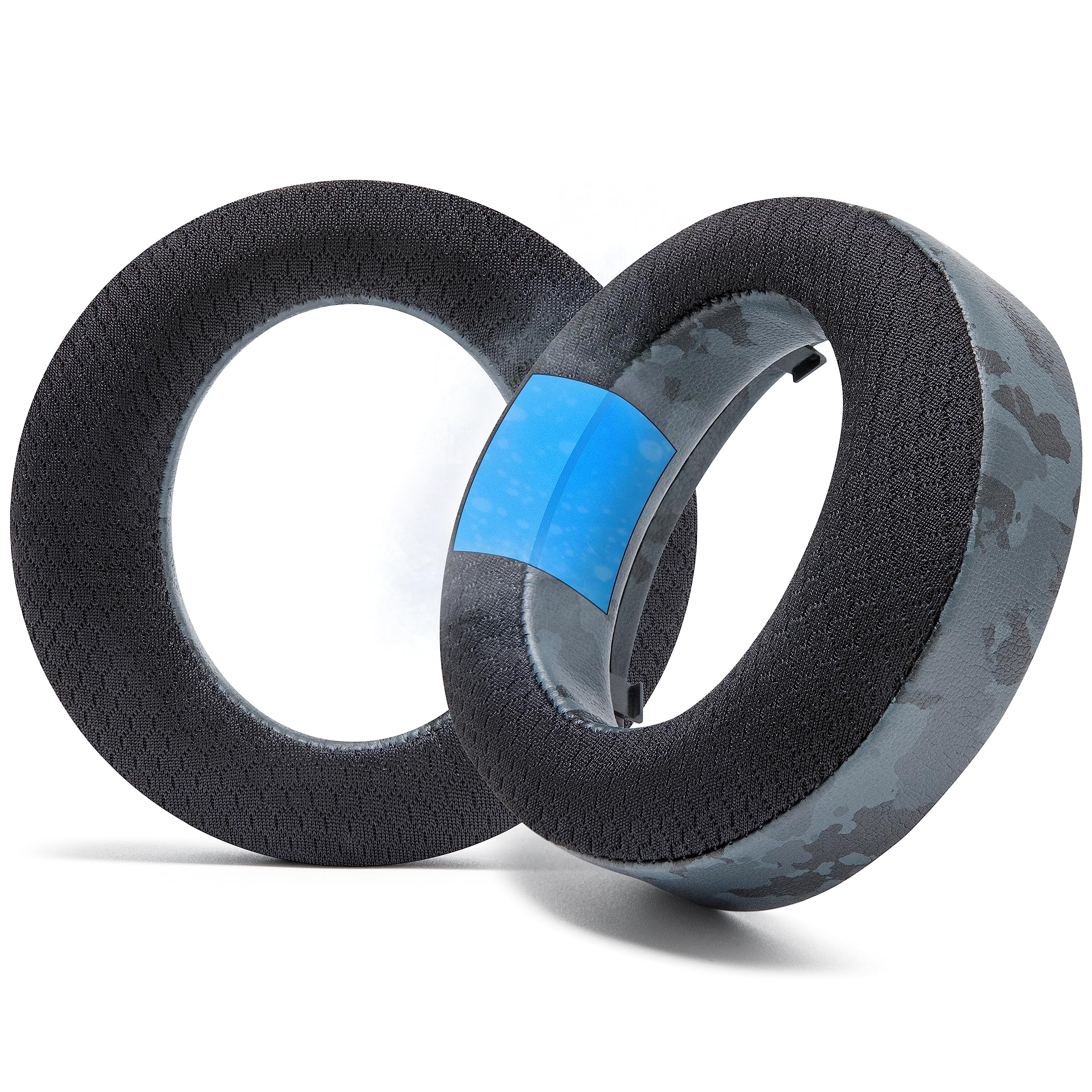 WC Freeze Pulse 3D - Cooling Gel Earpads Compatible with Sony PS5 Pulse 3D, Made by Wicked Cushions | Thicker Cushion & Wider Opening | Black Camo